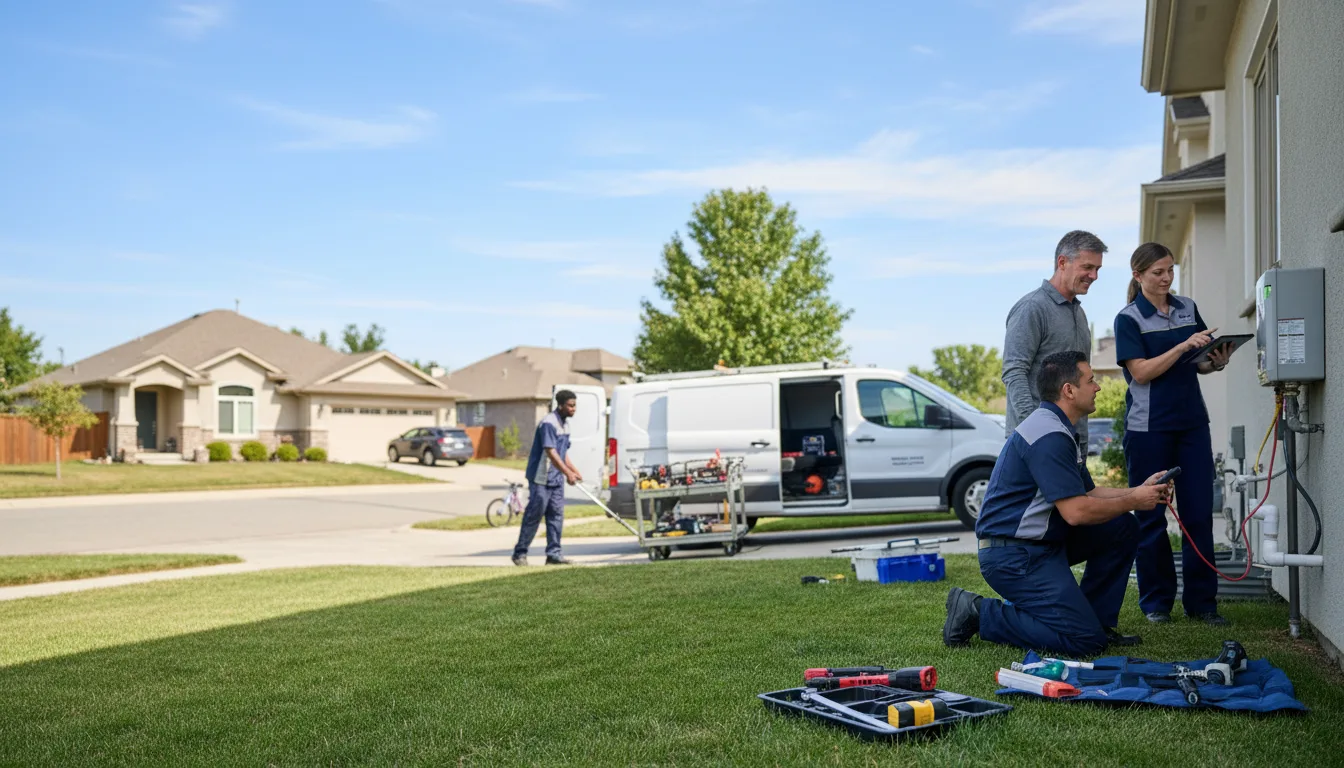 Tankless water heater service in Tryon, NC